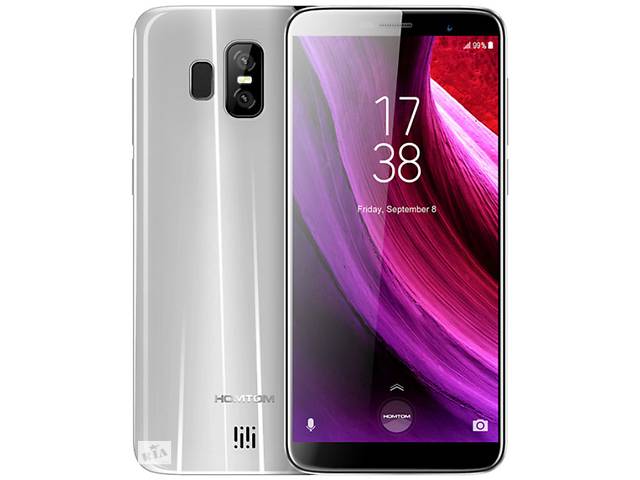 Homtom S7 silver 3/32 Gb, 5.5", MT6737, 3G, 4G