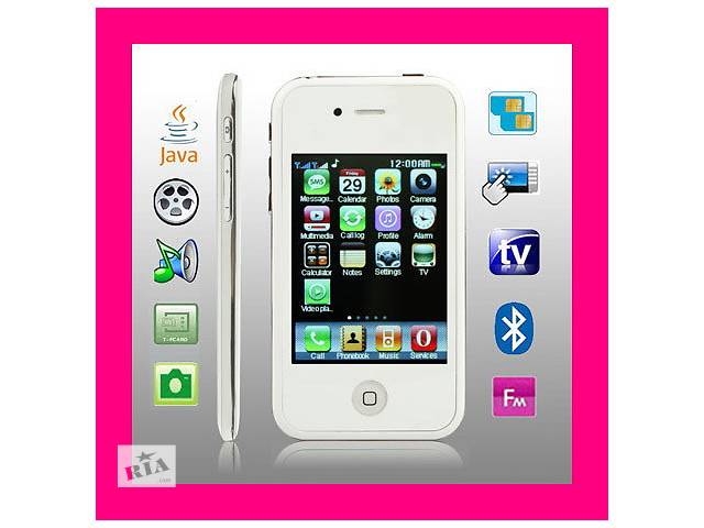 Мобильный телефон, смартфон Apple IPhone I5 black, white, silver точная копия, айфон I5