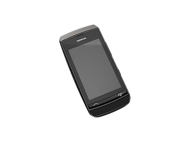 Смартфон, мобильный телефон Nokia Asha 306 dual sim, китайский нокиа 2 сим, дуос, копия Black