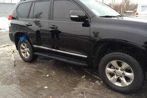 Молдинги на двери Toyota Land Cruiser Prado 150 / Lexus GX 460 цвет черный