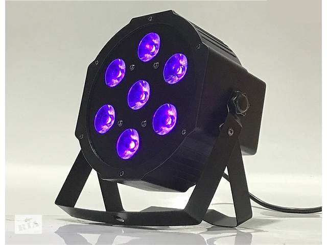 7x18 RGBWA+UV Led par Ультрафиолетовый Светодиодный Ультрафиолет УФ Прожектор Светомузыка Цветомузыка