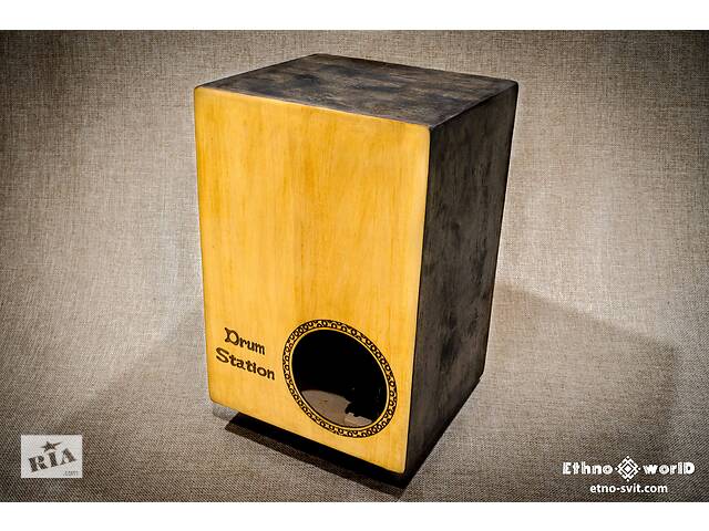 Кахон (cajon) Drum Station барабан двусторонний с сильным басом. НОВЫЙ