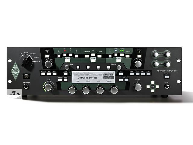 Модулирующий гитарный процессор Kemper Profiling Amplifier Rack