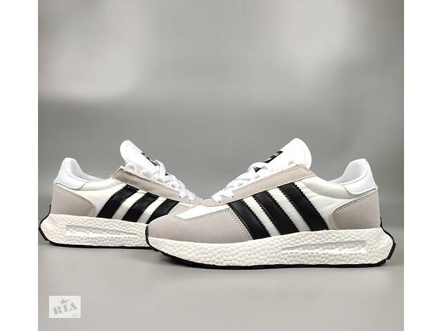 Мужские кроссовки Адидас Ретропи (черные) Adidas Retropy E5 Серый, 43(27)