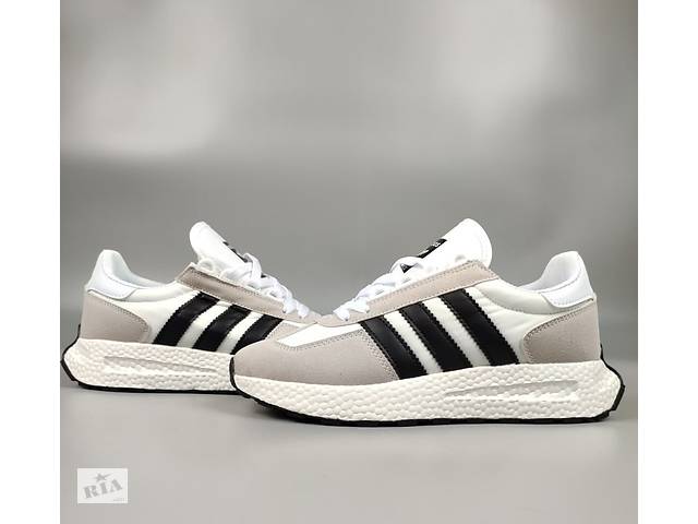 Мужские кроссовки Адидас Ретропи (черные) Adidas Retropy E5 Серый, 43