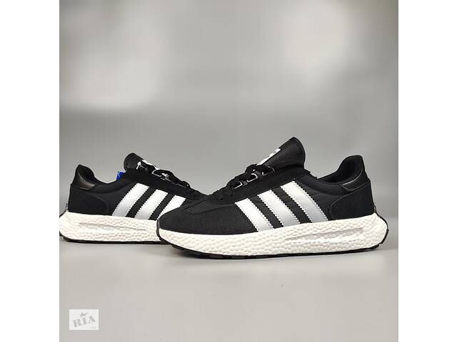 Мужские кроссовки Адидас Ретропи (черные) Adidas Retropy E5