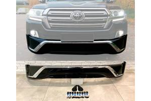 НАКЛАДАННЯ ПЕРЕДНЬОГО БАМПЕРУ TOYOTA LAND CRUISER 200 2016+ СТИЛЬ MIDDLE EAST