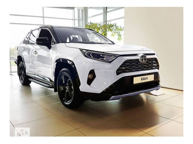 Накладки на пороги Toyota RAV4 (2/48010)