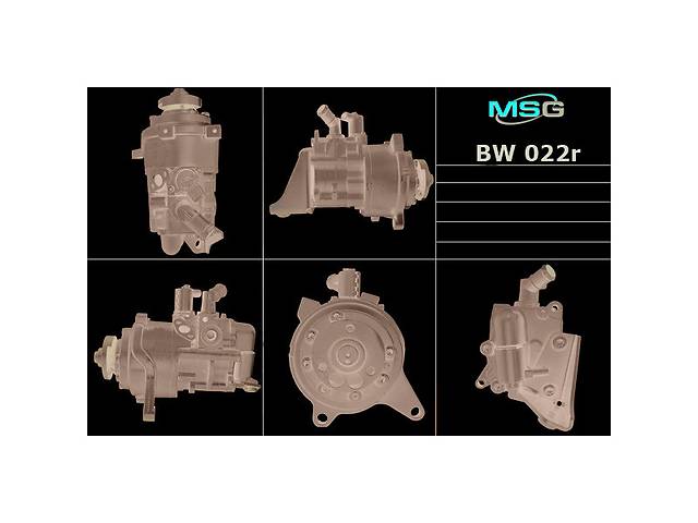 Насос ГУР BMW 5' F07 GT N57 2010-,7' F01 2008- IXETIC MSG Rebuilding BW022R