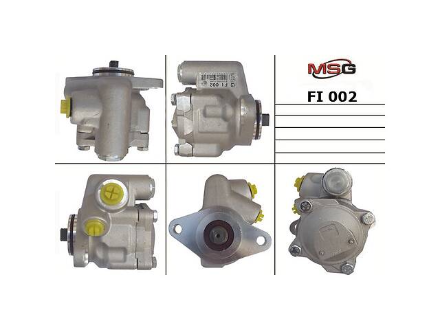 Насос ГУР FIAT DUCATO 1994-2002; CITROEN JUMPER 2000-; PEUGEOT BOXER 2000-;IVECO 1996-2006 MSG FI002