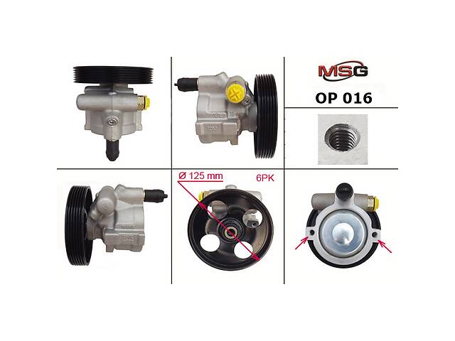 Насос ГУР новый NISSAN INTERSTAR02-,OPEL VIVARO 02-,RENAU LAGUNA II01-,RENAU TRAFIC 01- NISSAN INTERSTAR02-,OPEL VIVA...