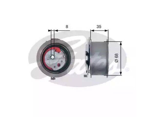 Натяжной ролик ремня ГРМ WD0165284 на Seat Altea XL / Freetrack 2007-2015