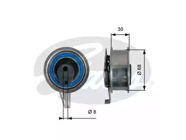 Натяжной ролик ремня ГРМ NT0165292 на Skoda Spaceback 2013-: Ролик ...