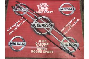 Nissan Qashqai +2 Оригінал!!! Гарантія!!!! Рейлінги хром з пластиковими ніжками TSR Рейлінги Ніссан Кашкай