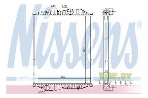 Радіатор MAN EL EM LION S CITY NG NL NM N& Uuml;& Uuml; L