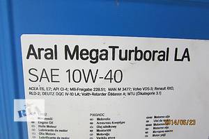 Масло Aral MegaTurboral LA SAE 10W-40 Euro5 Euro6 Оригінал з Німеччини Вантажівки MAN TGS MAN TGX M 3477