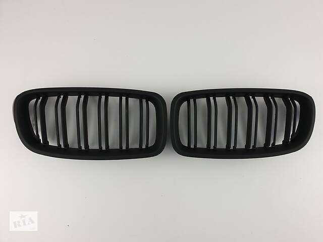 Ноздри на BMW 3 Series F30 / F31 / F35 2012-2018 год Черные Матовые ( Двойные M-Look )