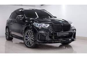 Обважування BMW X5 G05 M-Sport тюнінг спідниці стиль Paradigm (пластик, чорний глянець)