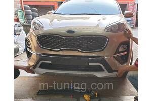 Обвес Kia Sportage 4 (19-21) тюнинг юбки на бампера