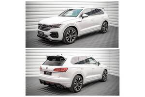 Обвес VW Touareg CR R-line (2018+) тюнинг губа юбки пороги спойлер