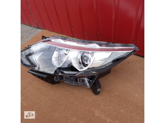 Оптика фара для Nissan Qashqai II J11 Rogue sport LED+HALOGEN 2014-2018 - Фото 3