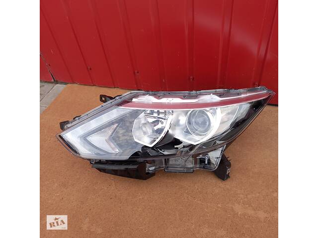 Оптика фара для Nissan Qashqai II J11 Rogue sport LED+HALOGEN 2014-2018 - Фото 7