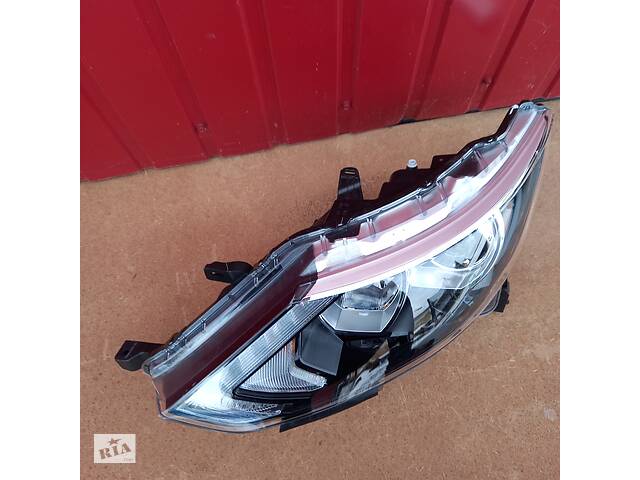 Оптика фара для Nissan Qashqai II J11 Rogue sport LED+HALOGEN 2014-2018 - Фото 8