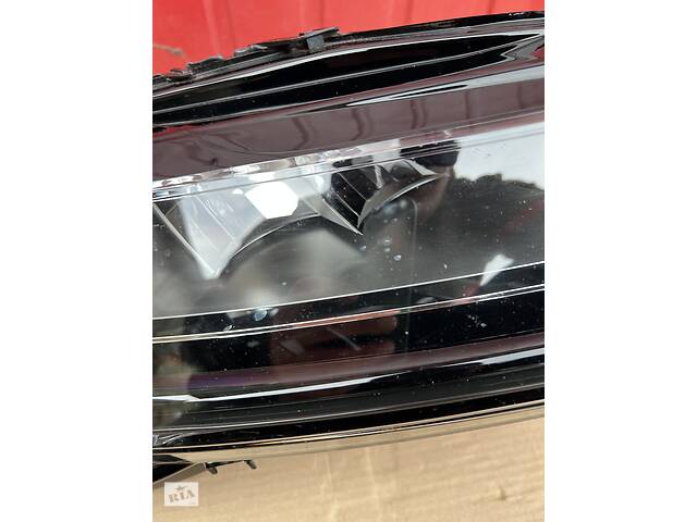 Оптика фары для Skoda SuperB III Жаль Супер б FULL LED РЕСТАЙЛИНГ 2019-2023 - Фото 12