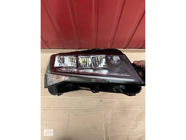 Оптика фары для Skoda SuperB III Жаль Супер б FULL LED РЕСТАЙЛИНГ 2019-2023 - Фото 15