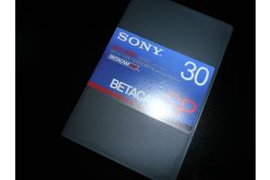 Нові відеокасети Betacam SP Sony BCT-30MA