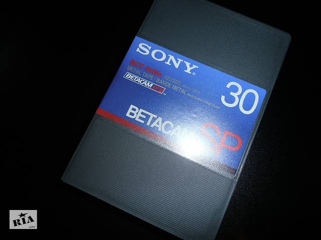 Новые видеокассеты Betacam SP Sony BCT-30MA