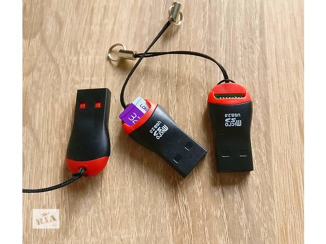 Адаптер USB-на-Micro SD карт, картрідер.