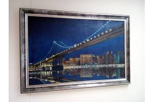 Картина маслом Бруклинский мост