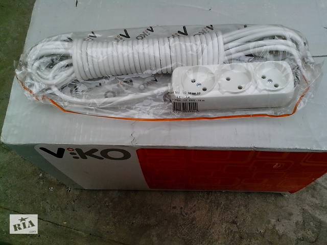 Удлинители viko 3 розетки 10 м Leylak Турция