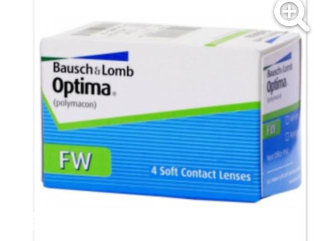 Optima FW Bausch&Lomb. Контактные линзы.