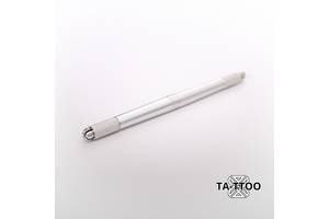 Ручка манипула для микроблейдинга двухсторонняя 3 в 1 Silver