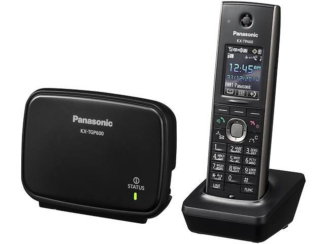 Panasonic KX-TGP600RUB Black, SIP-DECT телефон