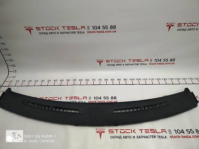 6 Панель крепления дефлекторов обдува лобового стекла Tesla model S ...