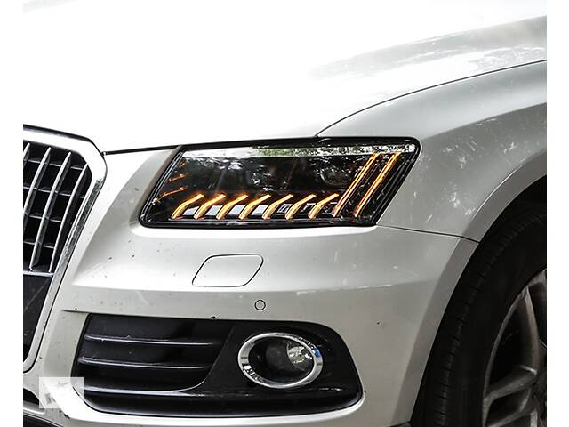 Передние фары Audi Q5 8R (08-17) тюнинг Full Led оптика - Фото 2