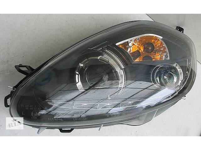 Передние фары Fiat Grande Punto тюнинг оптика - Фото 2