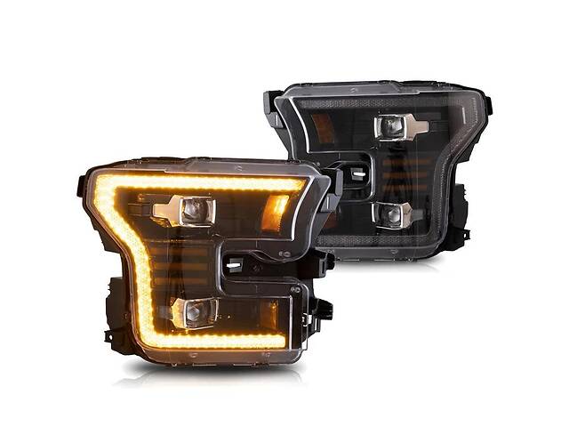 Передние фары Ford F150 (15-17) тюнинг Full Led оптика