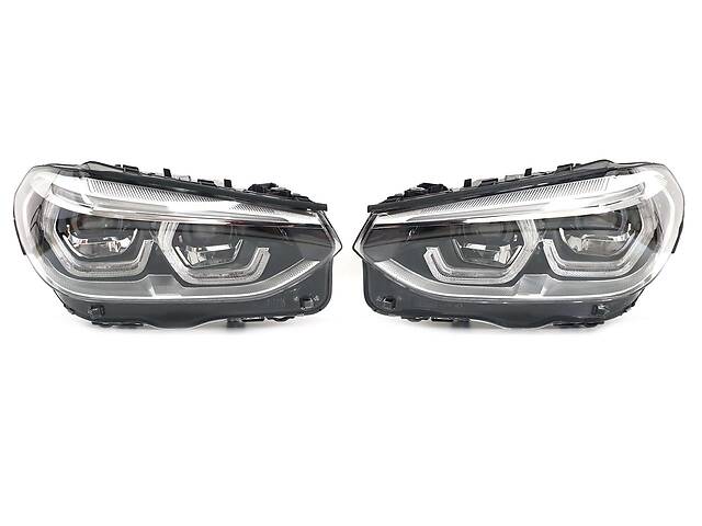 Передние фары Full Led на BMW X3 / X4 G01 / G02 2018-2021 года