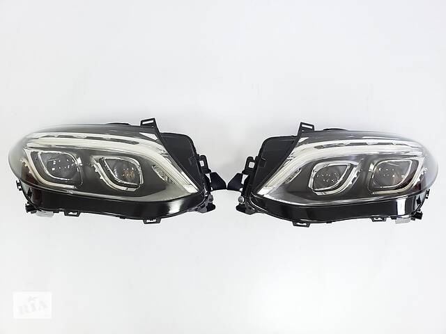 Передние фары Led Mercedes GLE-Class W166 2015-2018год 1668200759 1668200859 фари gle w166