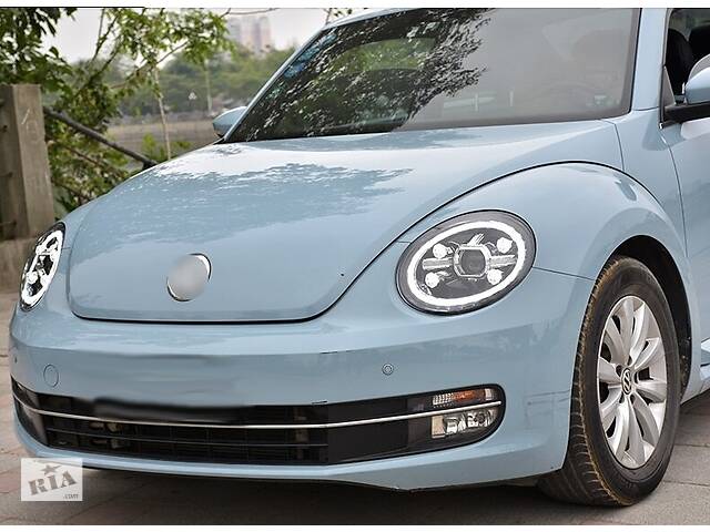 Передние фары Volkswagen Beetle (11-19) Full Led тюнинг оптика