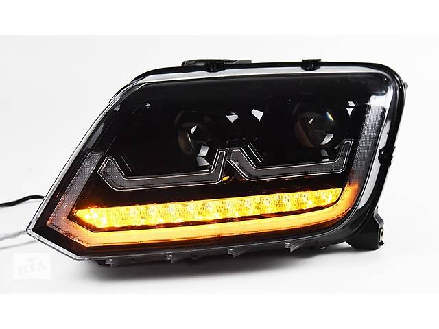 Передние фары VW Amarok тюнинг Full led оптика - Фото 3