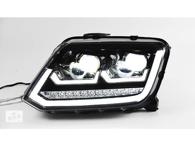 Передние фары VW Amarok тюнинг Full led оптика - Фото 4