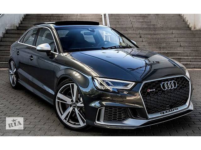 Передний бампер Audi A3 8V (17+) тюнинг обвес RS3 - Фото 6