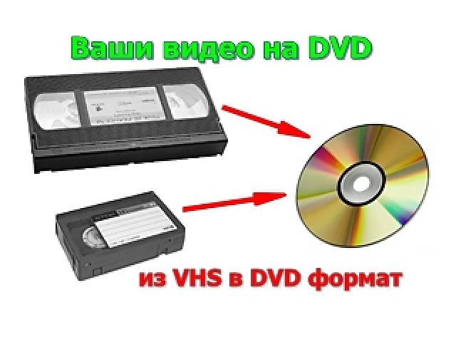 запишем с видео кассет на dvd диски