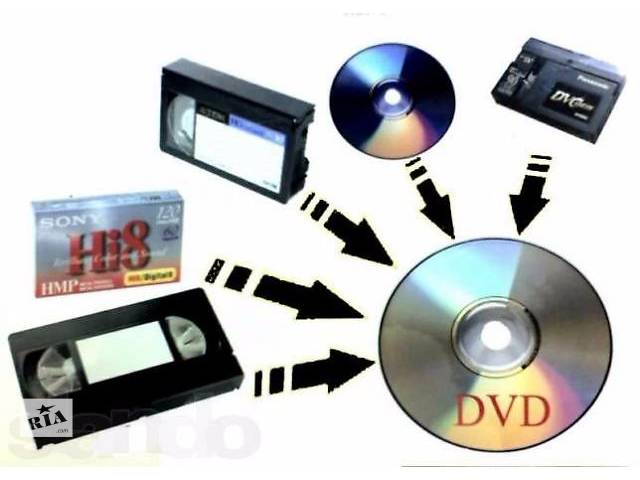 Перезапись видеокассет на Dvd-диски