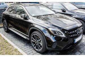 Подножки Mercedes GLA X156 пороги ступеньки площадки